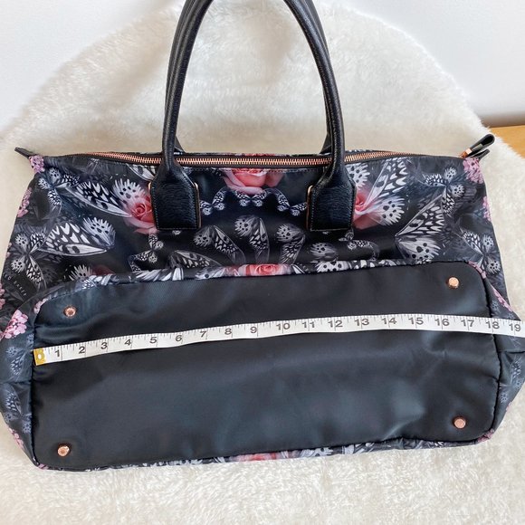 Ted Beaker Large Black Weekend/Travel Tote Bag 18"L x 8"W x 15"H - Picture 11 of 11